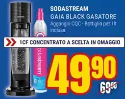 Schiavotto Sodastream Gaia Black Gasatore offerta