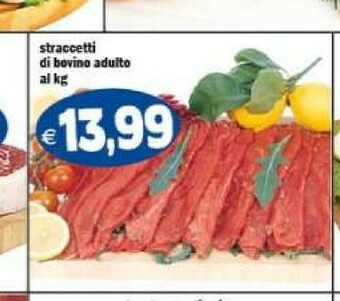 Ipercarni Straccetti di bovino adulto offerta