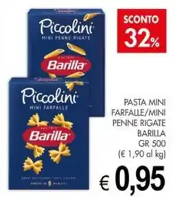 PrestoFresco Piccolini mini farfalle barilla offerta