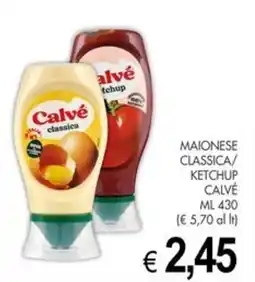 PrestoFresco Maionese classica/ ketchup Calvé offerta