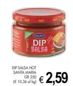 PrestoFresco Dip salsa hot Santa Maria offerta
