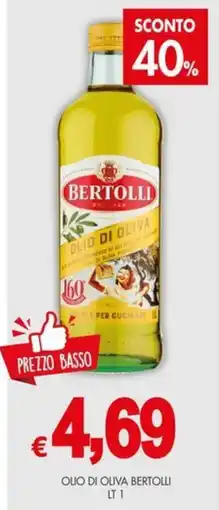 PrestoFresco Olio di oliva Bertolli offerta