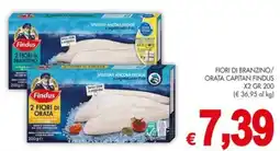PrestoFresco Fiori di branzino/orata capitan findus offerta