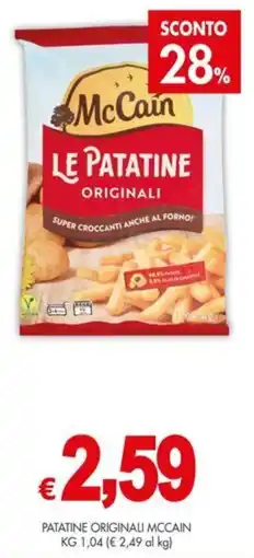 PrestoFresco Patatine originali McCain offerta