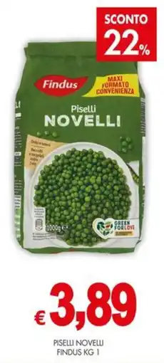 PrestoFresco Piselli Novelli Findus offerta