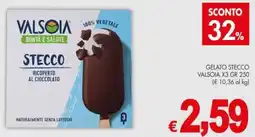 PrestoFresco Valsòia gelato stecco ricoperto al cioccolato offerta