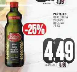 Vicino a te supermercati Pantaleo olio extra vergine di oliva offerta