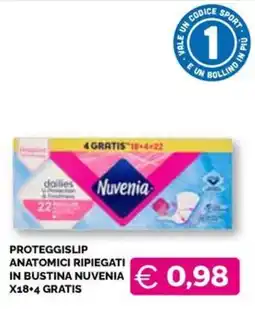 Maxisconto Proteggislip anatomici ripiegati Nuvenia offerta