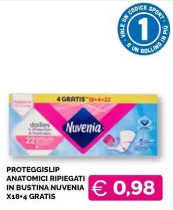 Proteggislip anatomici ripiegati Nuvenia