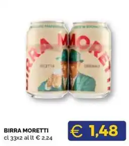 Maxisconto Birra Moretti offerta
