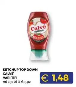 Maxisconto Ketchup Top Down Calvé offerta