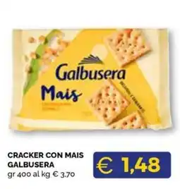 Maxisconto Cracker con mais Galbusera offerta