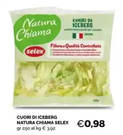 Maxisconto Cuori di iceberg natura chiama selex offerta