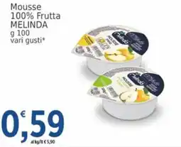 Market Ingross Mousse 100% Frutta Melinda offerta