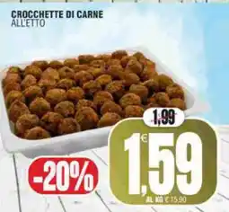 Vicino a te supermercati Crocchette di carne offerta
