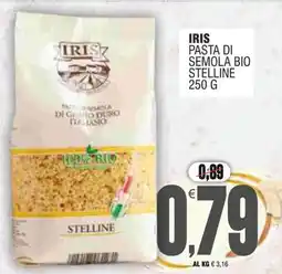 Vicino a te supermercati Iris pasta di semola bio stelline offerta