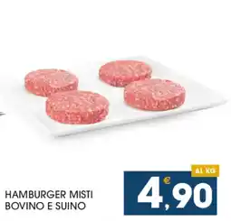 SeBón Supermercati Hamburger misti bovino e suino offerta