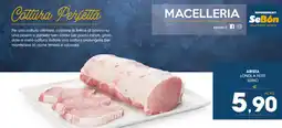 SeBón Supermercati Arista lonza a fette suino offerta
