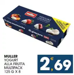 SeBón Supermercati Muller Yogurt alla frutta offerta