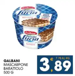 SeBón Supermercati Galbani Mascarpone Barattolo offerta