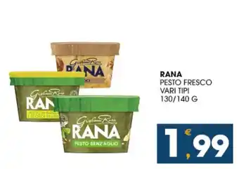 Rana pesto fresco