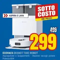 Schiavotto EcoVacs Deebot T30C Robot offerta