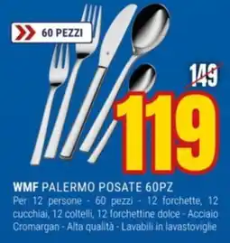Schiavotto WMF Palermo posate 60 pz offerta