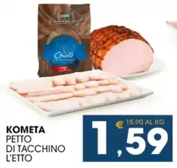 SeBón Supermercati Kometa petto di tacchino offerta
