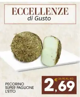 SeBón Supermercati Pecorino Super Paglione offerta