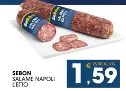 SeBón Supermercati Sebon salame napoli offerta