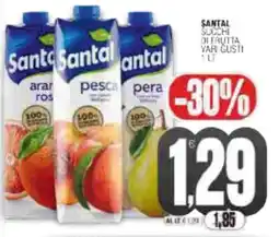 Vicino a te supermercati Santal succhi di frutta vari gusti offerta