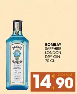 SeBón Supermercati Bombay Sapphire London Dry Gin offerta