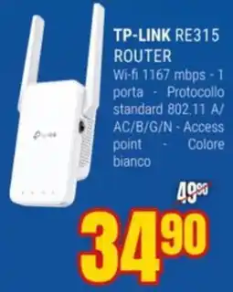 Schiavotto TP-LINK RE315 Router offerta