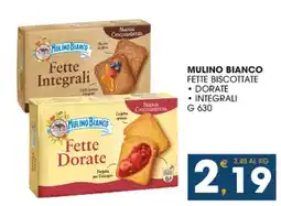 SeBón Supermercati Mulino Bianco Fette Biscottate offerta