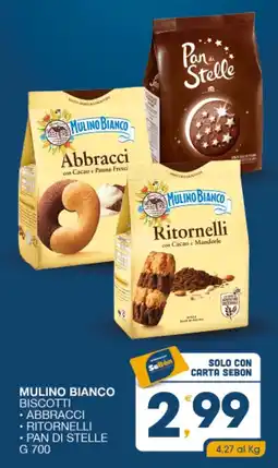 SeBón Supermercati Mulino Bianco biscotti offerta
