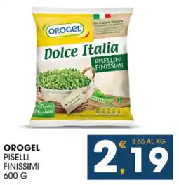 SeBón Supermercati Oro gel piselli finissimi offerta