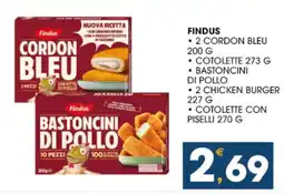 SeBón Supermercati Findus Bastoncini di pollo offerta