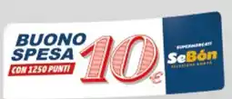 SeBón Supermercati Buono spesa offerta