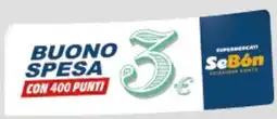 SeBón Supermercati Buono spesa offerta