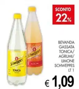 PrestoFresco Schweppes tonica offerta