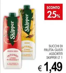 PrestoFresco Succhi di frutta gusti assortiti Skipper offerta