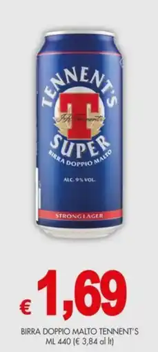 PrestoFresco Birra doppio malto Tennent's offerta