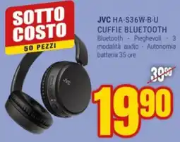 Schiavotto Cuffie Bluetooth JVC offerta