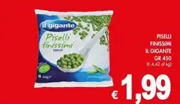 PrestoFresco Piselli finissimi il gigante offerta