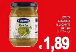 PrestoFresco Pesto classico il gigante offerta