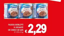 PrestoFresco Fagioli Borlotti Il Gigante offerta