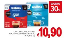 PrestoFresco Caps caffé gusti assortiti a modo mio Lavazza offerta