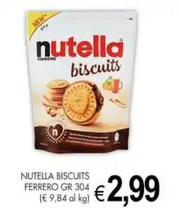 PrestoFresco Nutella biscuits offerta