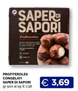Maxisconto Profiteroles Saper di Sapori offerta