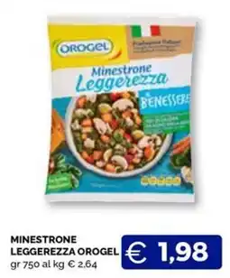 Maxisconto Minestrone Leggerezza Orogel offerta